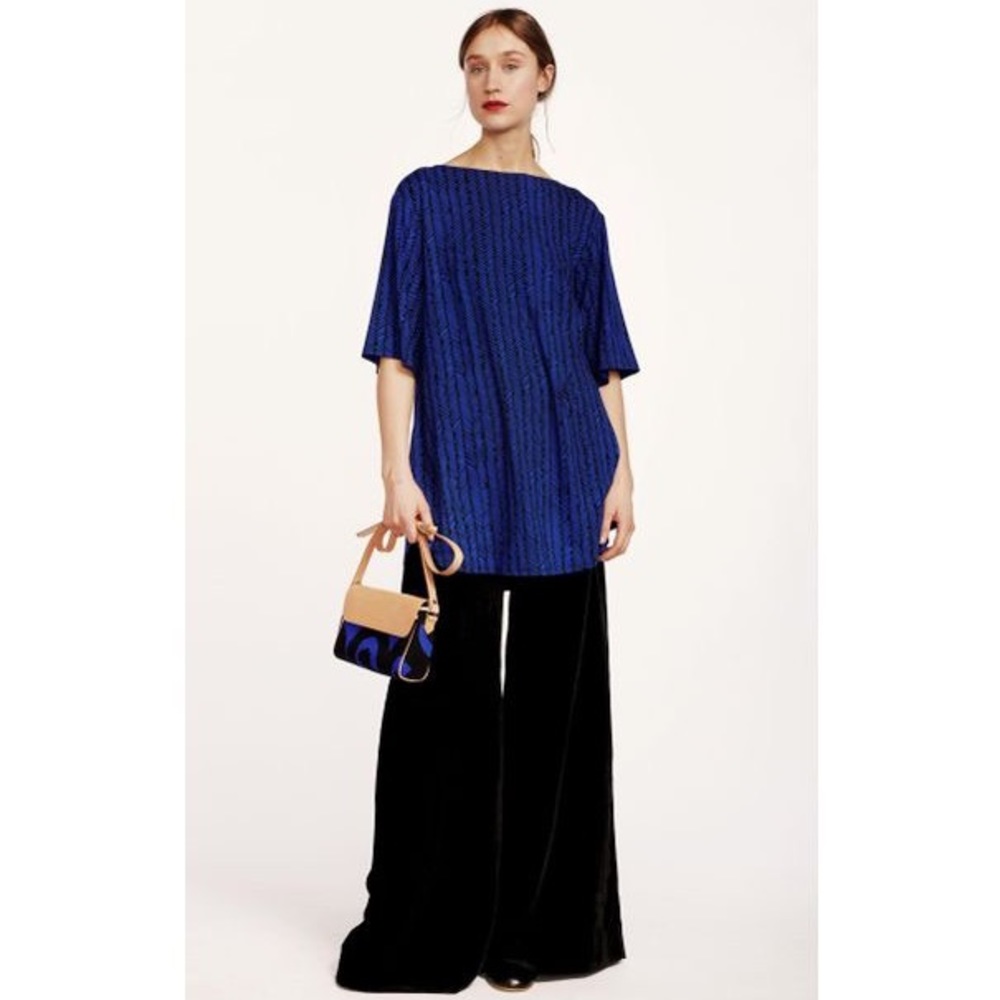 Marimekko Tunic Siini Blue Black US M